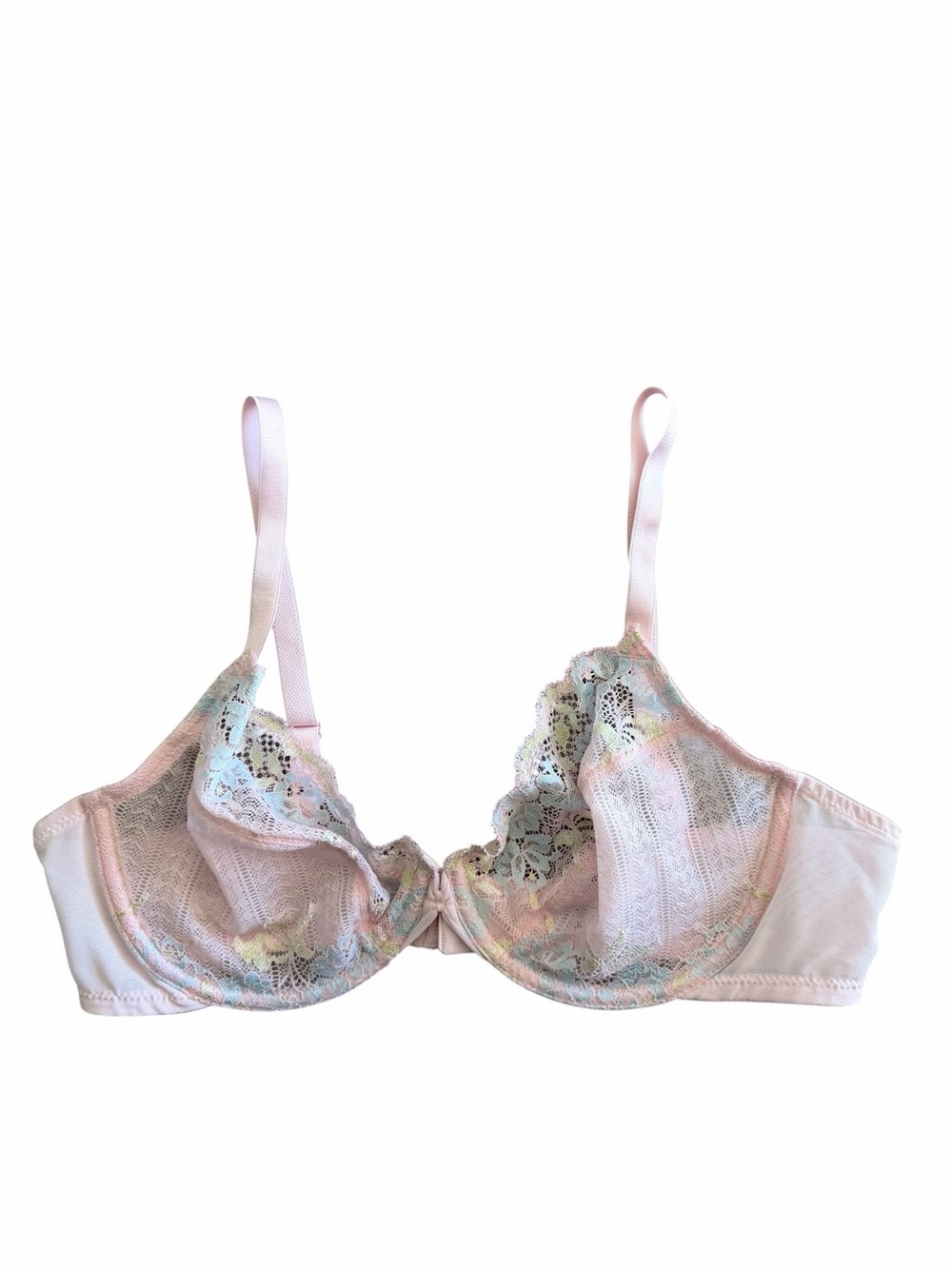 WACOAL 851164 SEMI SHEER UNDERWIRE FASHION BRA ~ Rose Pink 38C
